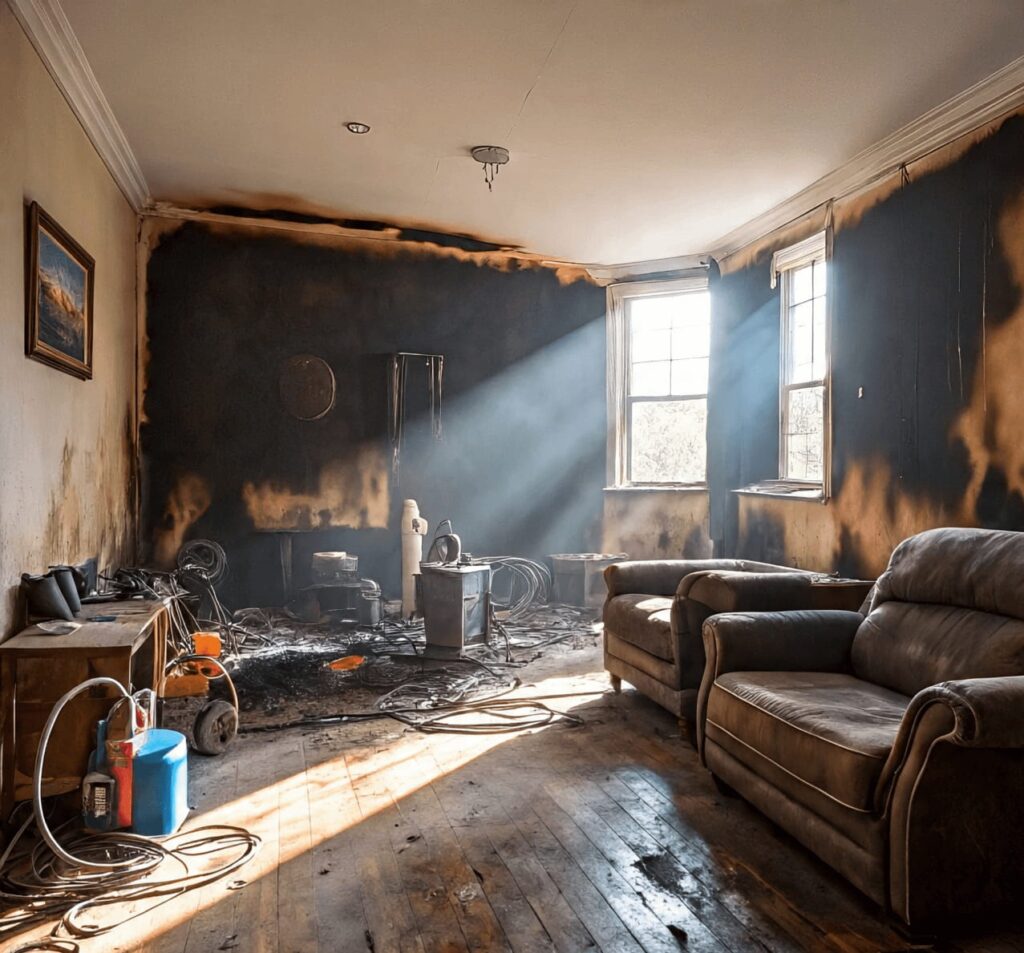 Fire and Smoke Damage Restoration Austin TX